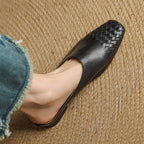 Helma Genuine Leather Mules