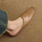 Helma Genuine Leather Mules