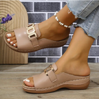 Adele™ | Orthopedic wedge heel sandals